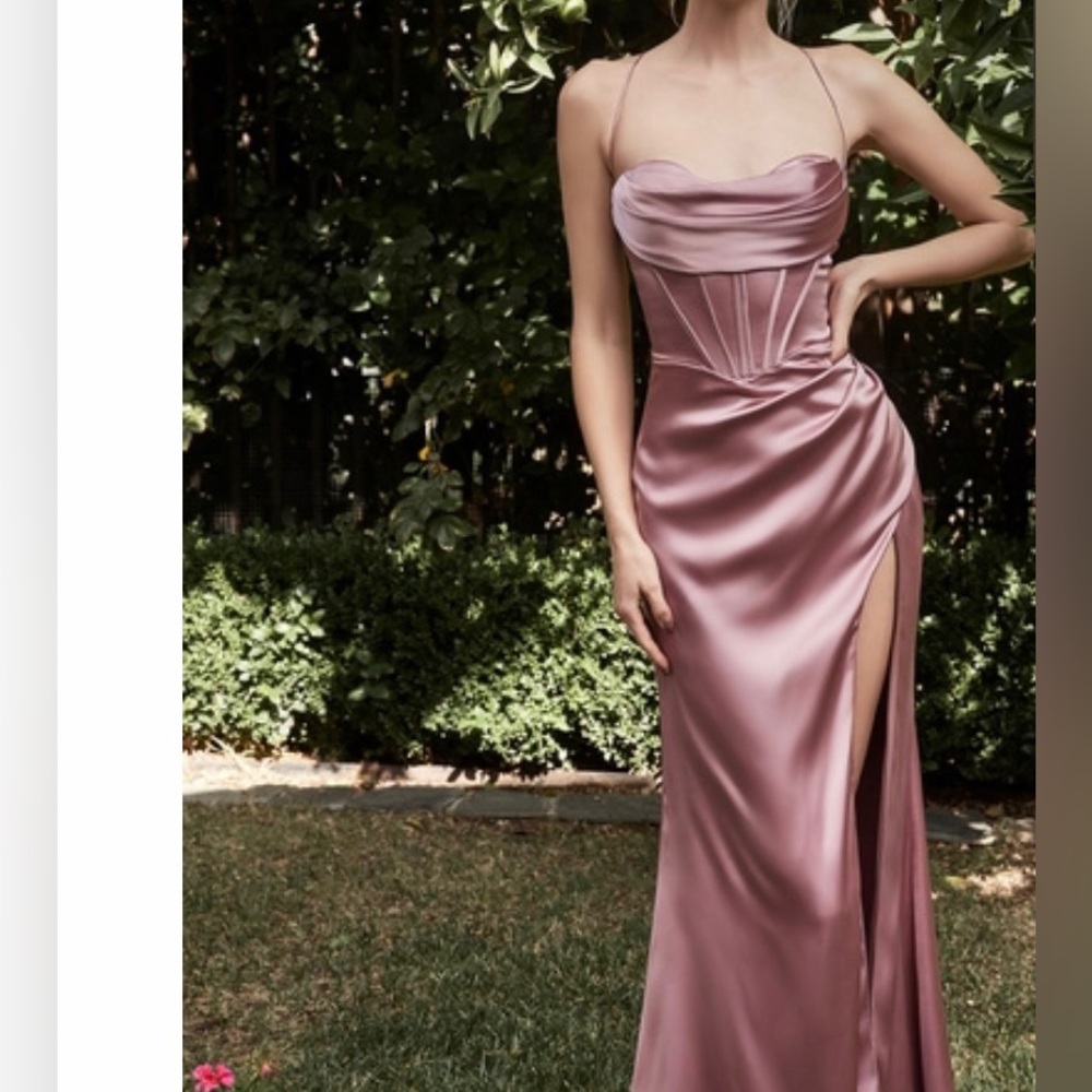 Lady Black Tie YVETTE GOWN -MAUVE